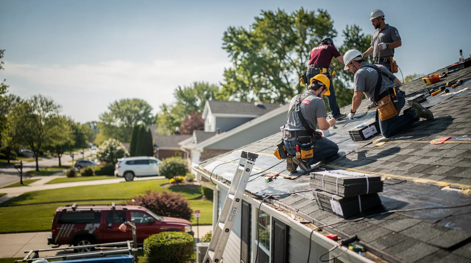 Roof Repair in Sugar Grove, IL around you
